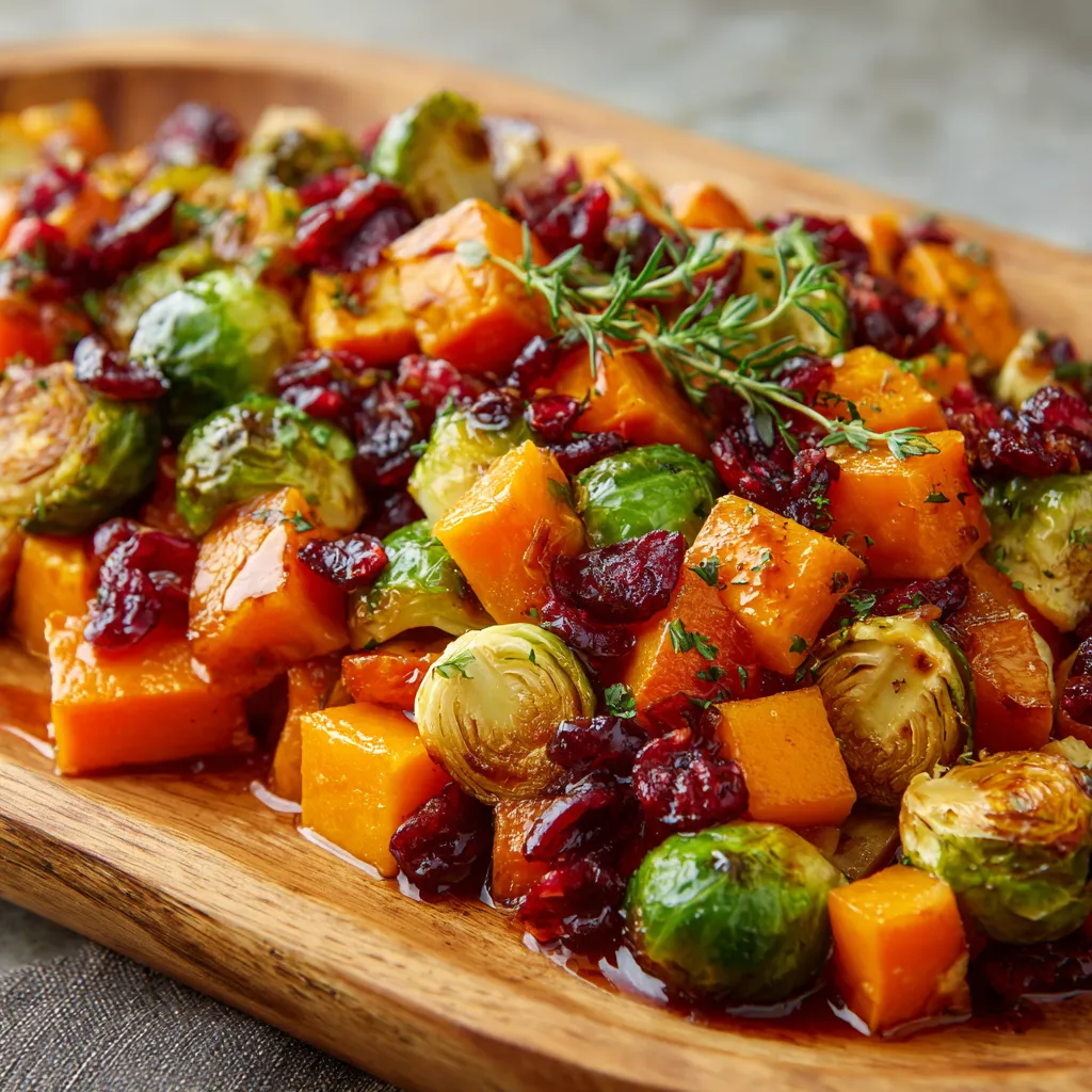 A wooden platter with a variety of vegetables.