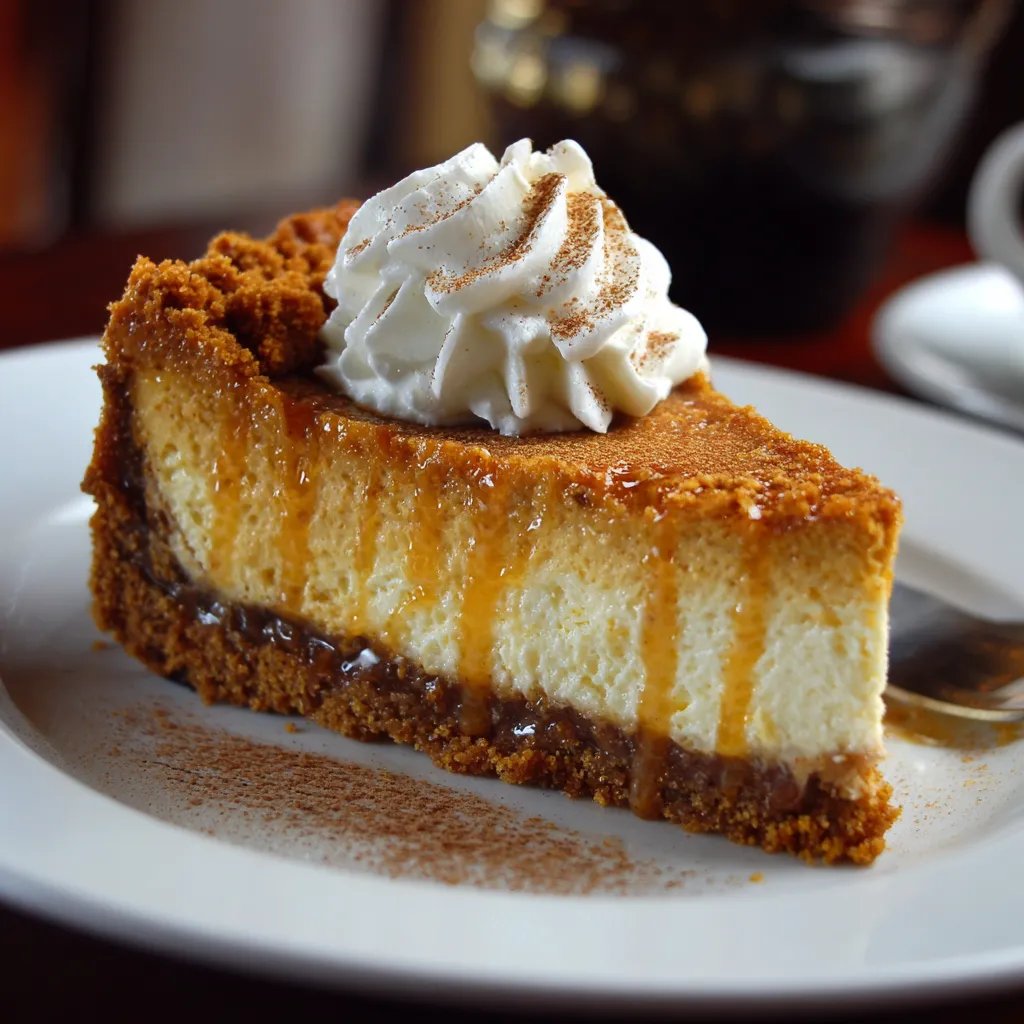 A slice of cheesecake with whipped cream on top.