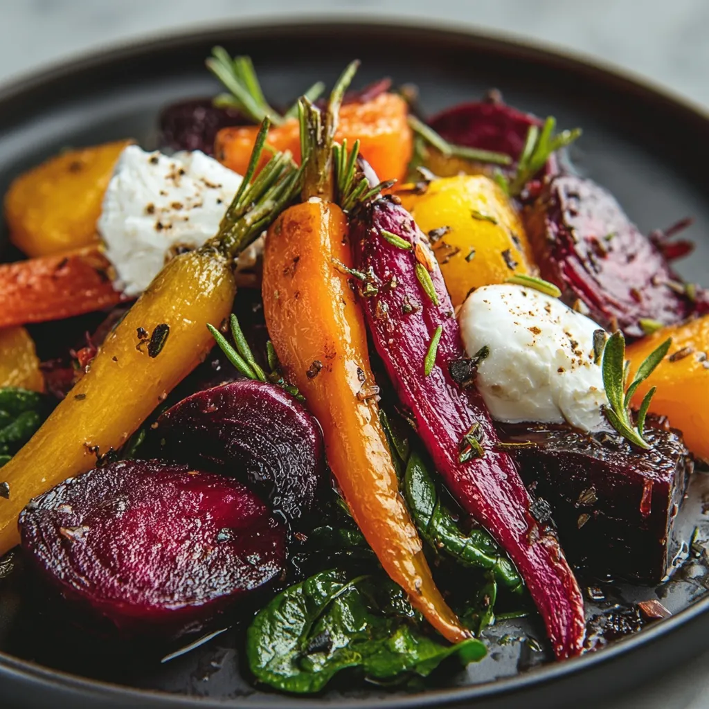 A bowl of vegetables including carrots, radishes, and greens.