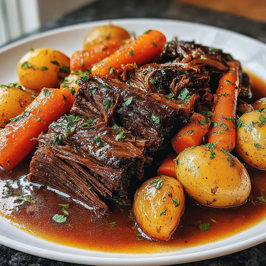 A plate of food with meat and vegetables.