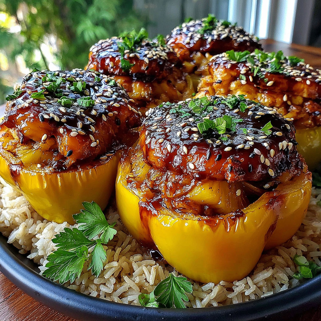 A plate of food with a recipe on the side.