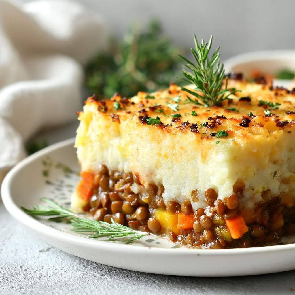A square dish with a slice of cake on a plate.
