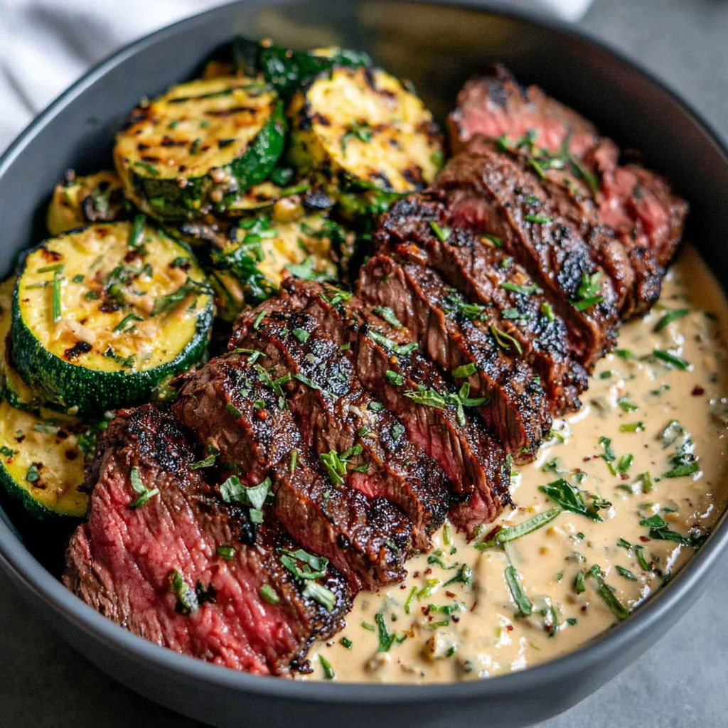 A bowl of food with meat and vegetables.