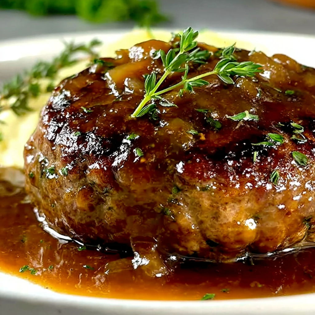 A plate of meat with a sauce on it.