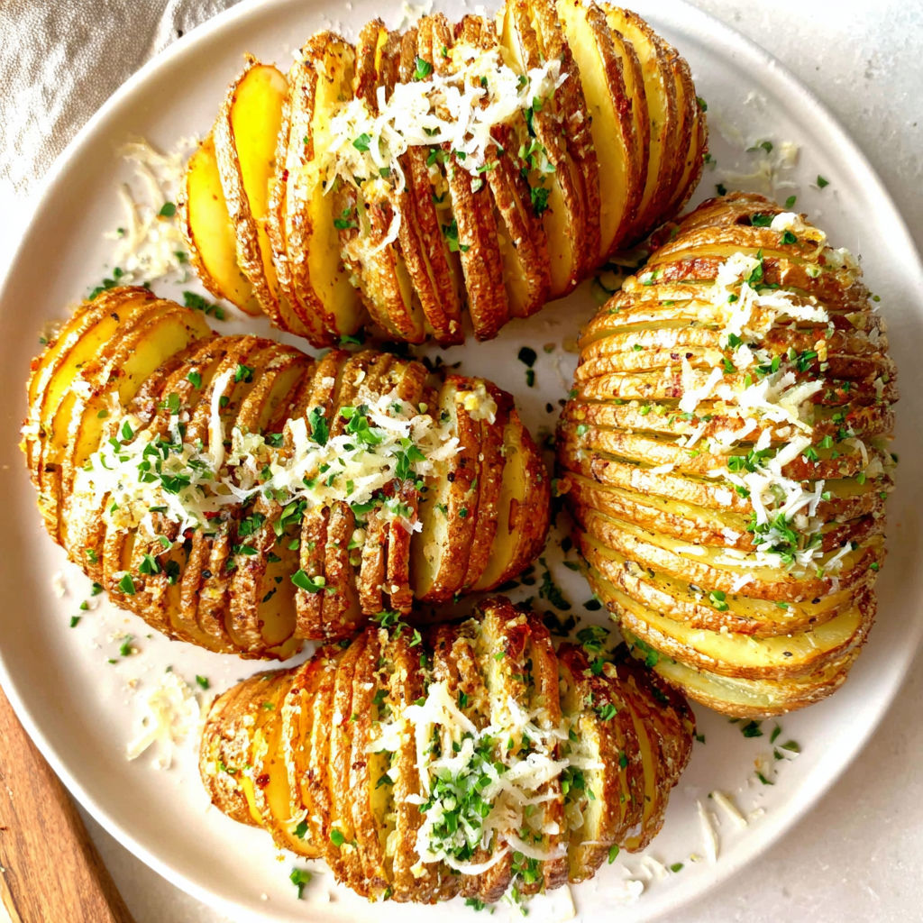 A plate of food with potatoes and cheese.