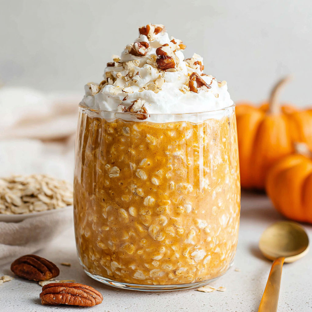 A glass of food with a spoon in it.