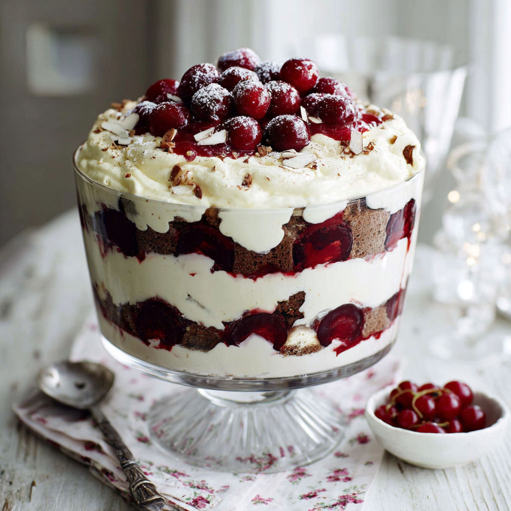 A cake with berries on top.