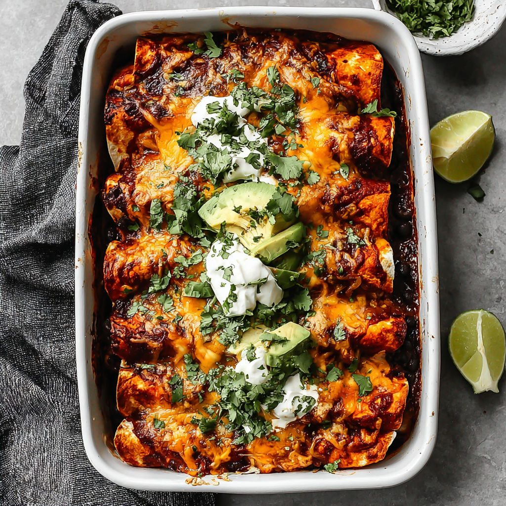 A dish of Mexican food with a variety of toppings.