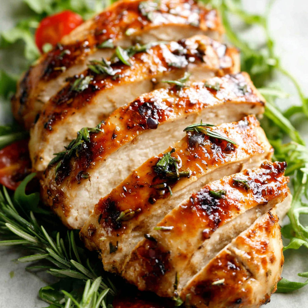 A recipe for grilled chicken with herbs and spices.
