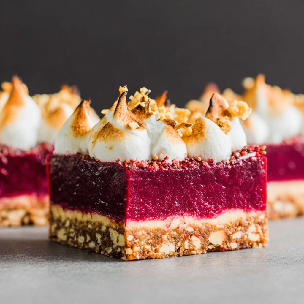 A dessert with a maraschino cherry on top.