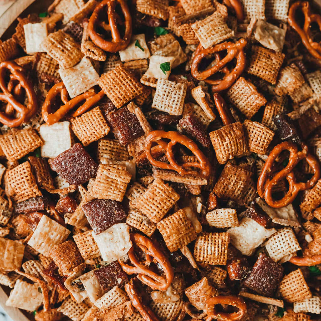 A close up of a bowl of cereal.