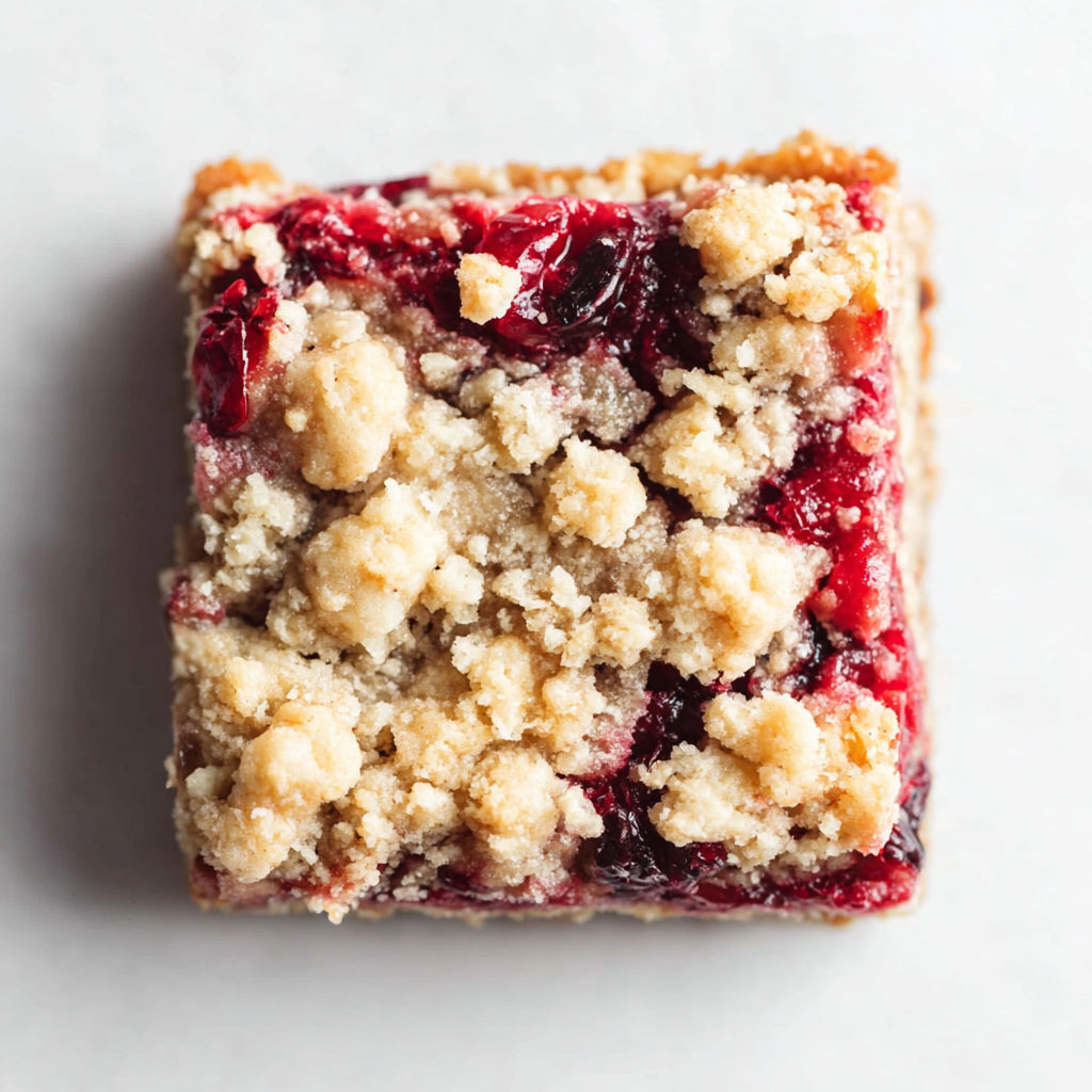 A square piece of cake with a square of cake on top.