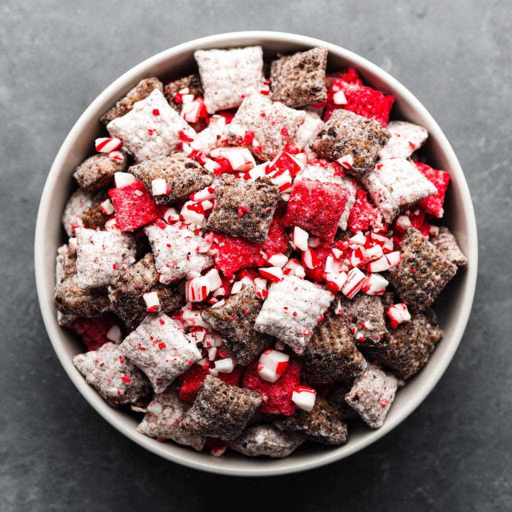 A bowl of candy canes.