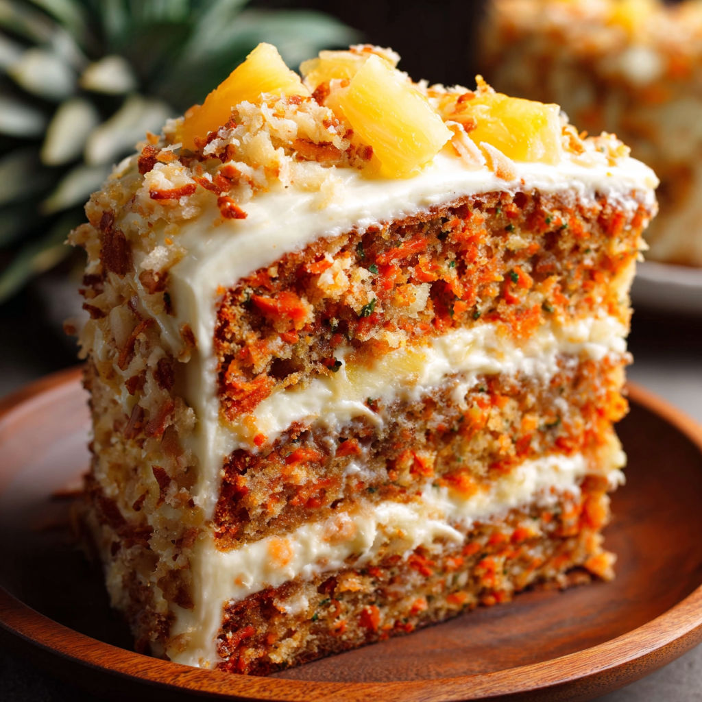 A slice of cake with white frosting and orange decorations.