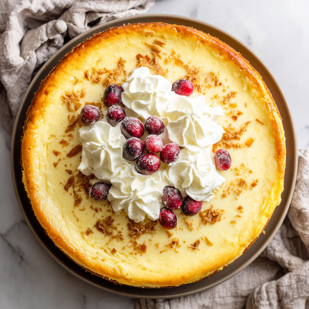 A slice of cheesecake with berries on top.