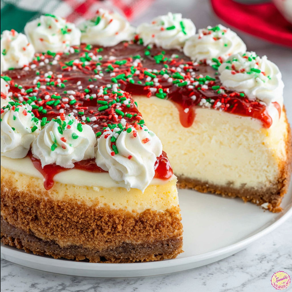 A slice of cheesecake with a cherry on top.