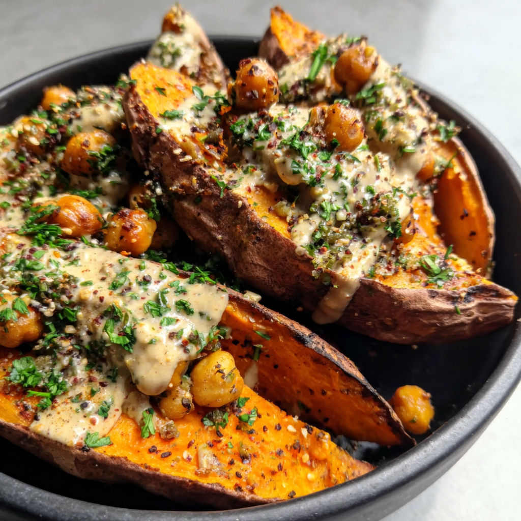 A bowl of food with a variety of ingredients.