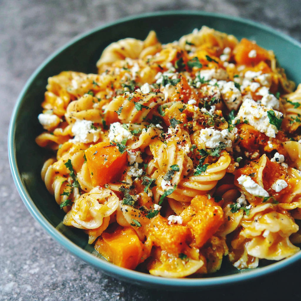 A bowl of pasta with cheese and carrots.