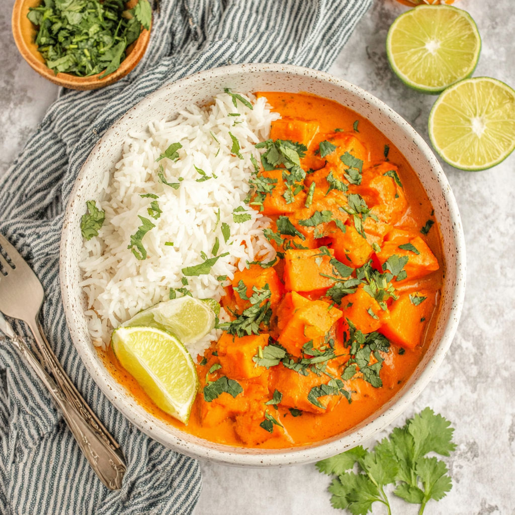 A bowl of rice and vegetables.