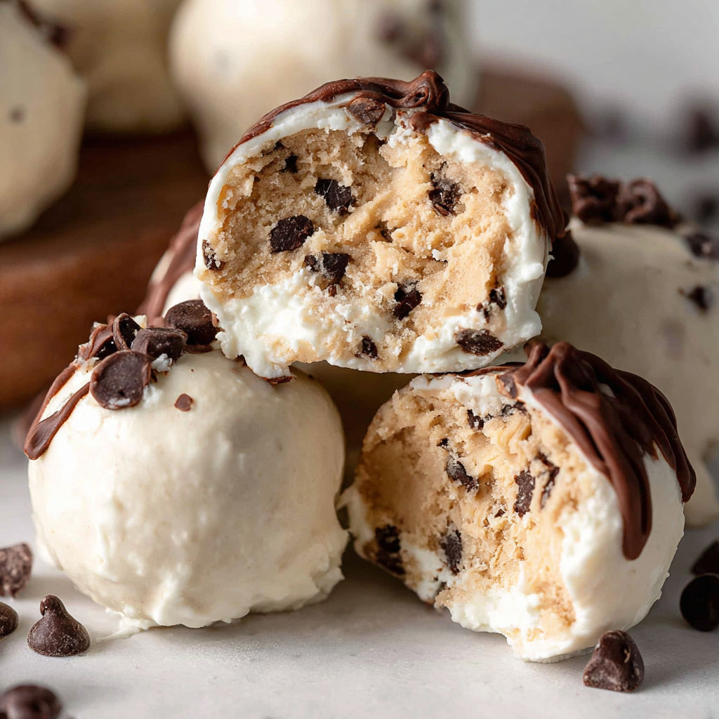 A recipe for cookies with white and brown icing.