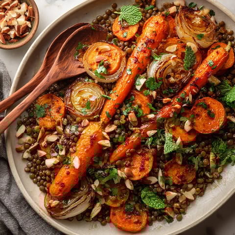 A bowl of food with carrots and onions.