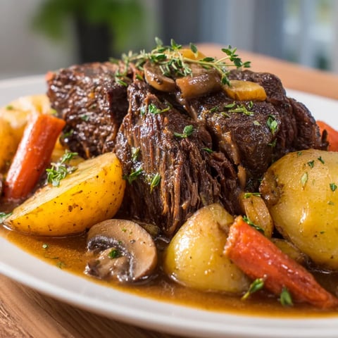 A plate of meat and vegetables.