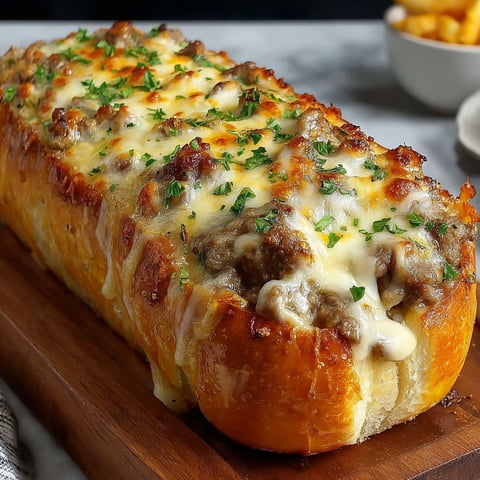 A recipe for a meat and cheese sandwich.