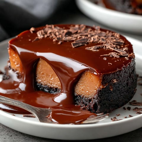 A slice of chocolate cake with chocolate drizzled on top.