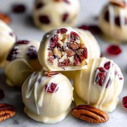 A close up of a chocolate and nut covered candy.