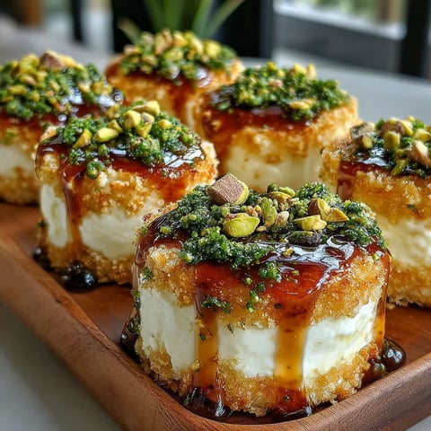 A plate of desserts with a recipe.