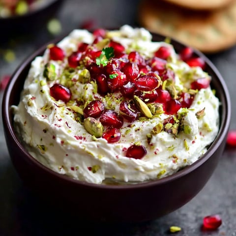 A bowl of food with pomegranate seeds on top.