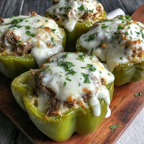 A recipe for stuffed peppers.
