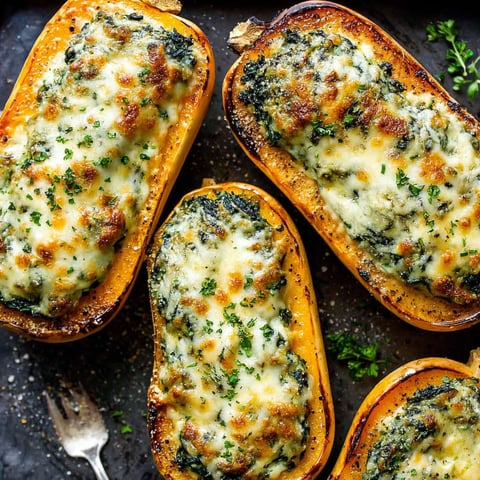 A recipe for stuffed squash.