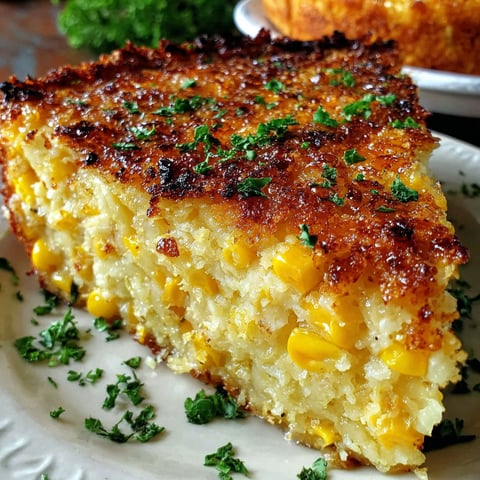 A slice of corn bread with corn on top.