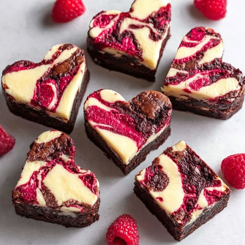 A recipe for chocolate and raspberry heart shaped desserts.